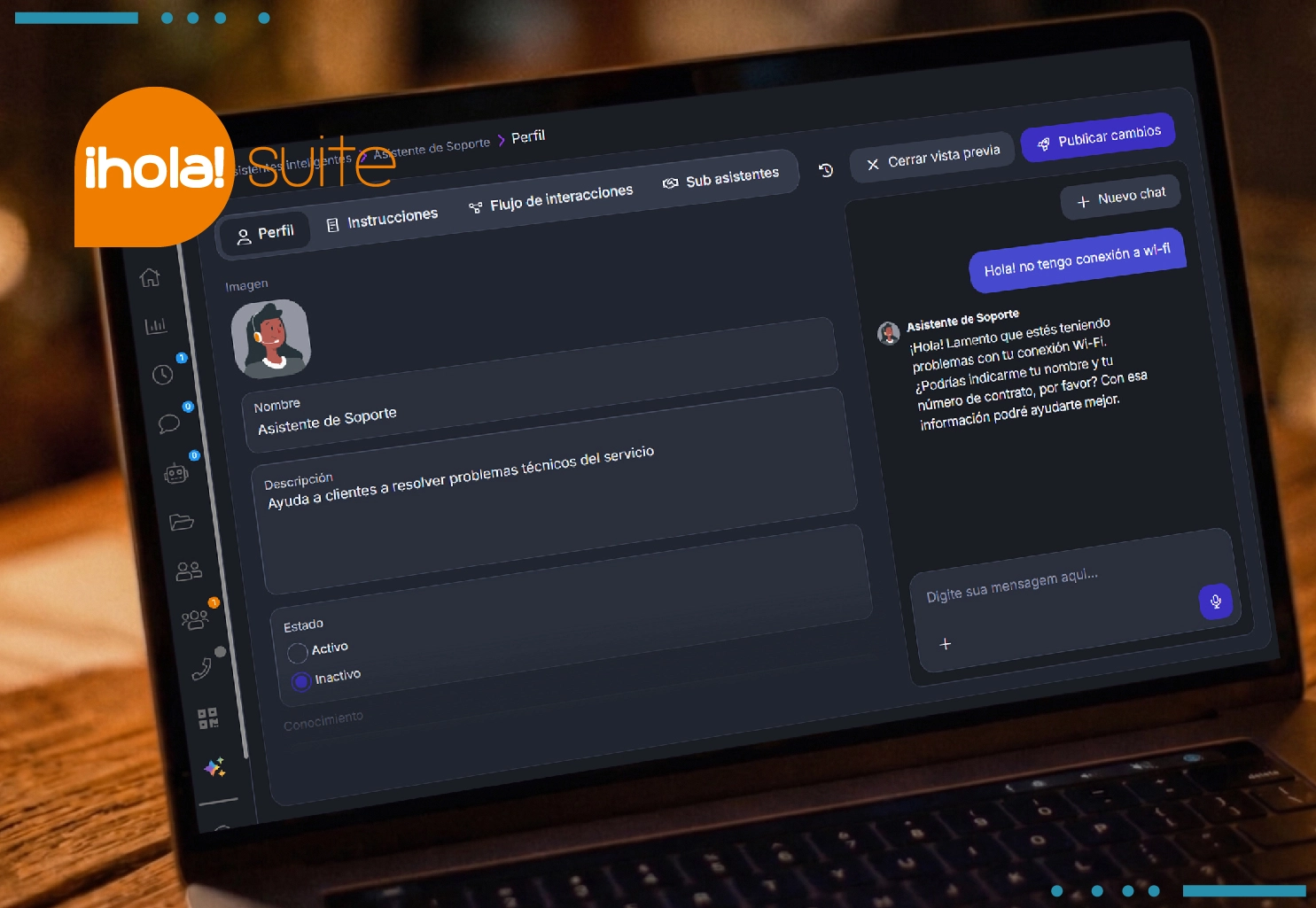 IA aplicada a la atención al cliente del ISP IA aplicada a la atención al cliente del ISP