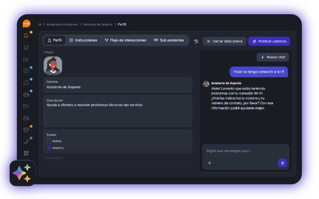 Automatiza WhatsApp con inteligencia artificial para tu ISP Automatiza WhatsApp con inteligencia artificial para tu ISP